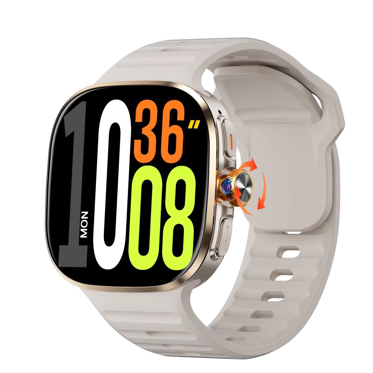 M99 Smart Watch 5G AMOLED HD Screen Wireless Charging Heart Rate Monitor