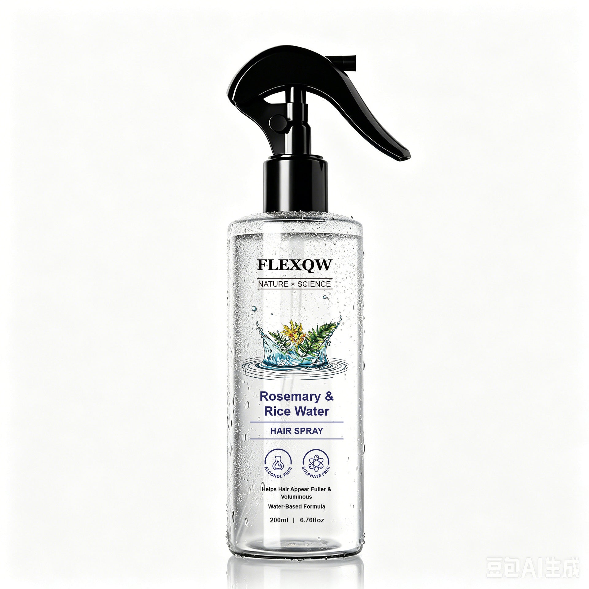 Rosemary Hair Care Spray for Smooth Shiny Moisturized Hair