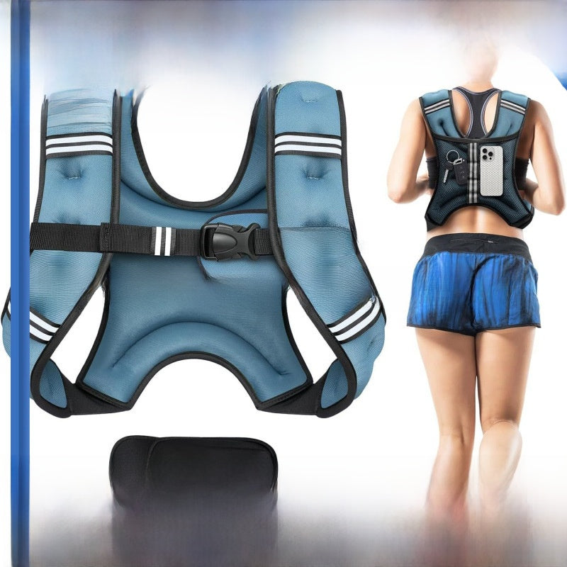 Adjustable Weighted Vest Fitness Training Equipment
