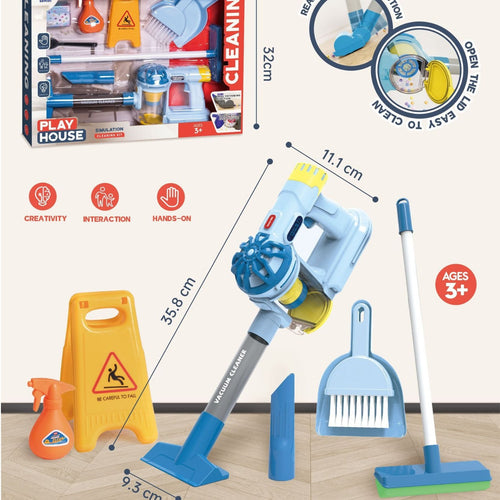 Children Electric Pretend Vacuum Cleaner Set