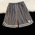 Summer Outer Wear Basketball Sports Shorts Men's Thin Casual Quick-drying Ice Silk Pants Loose All-match Five-point Pants Men's