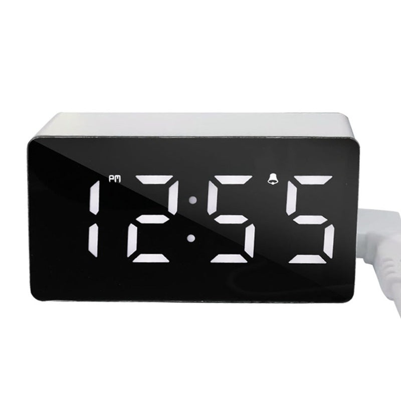 Mini LED Digital Alarm Clock with Temperature Display