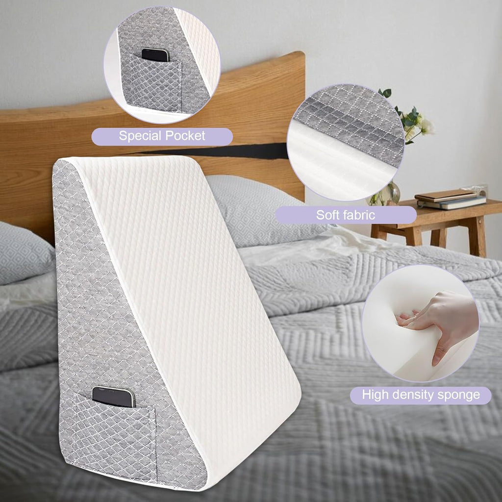 Triangular Anti-Reflux Support Pillow
