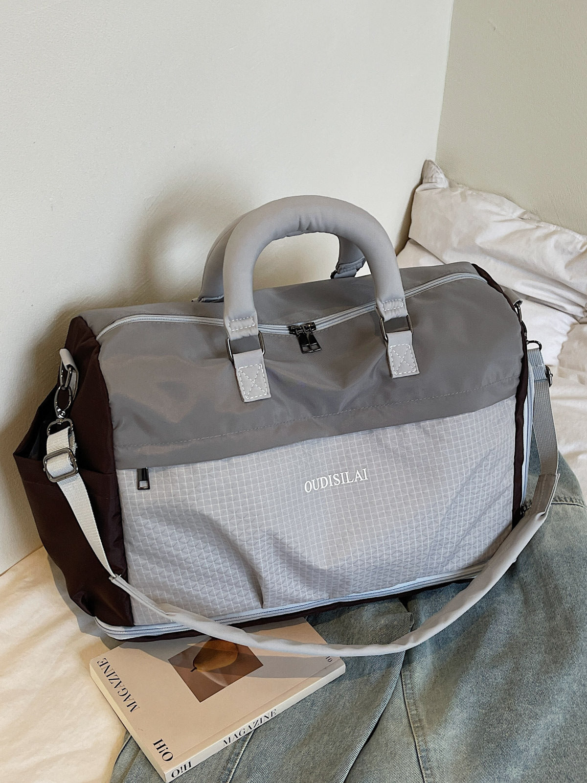 Expandable Travel Bag with Dry Wet Separation