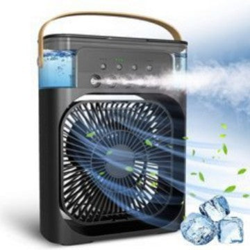 Portable USB spray humidifying fan