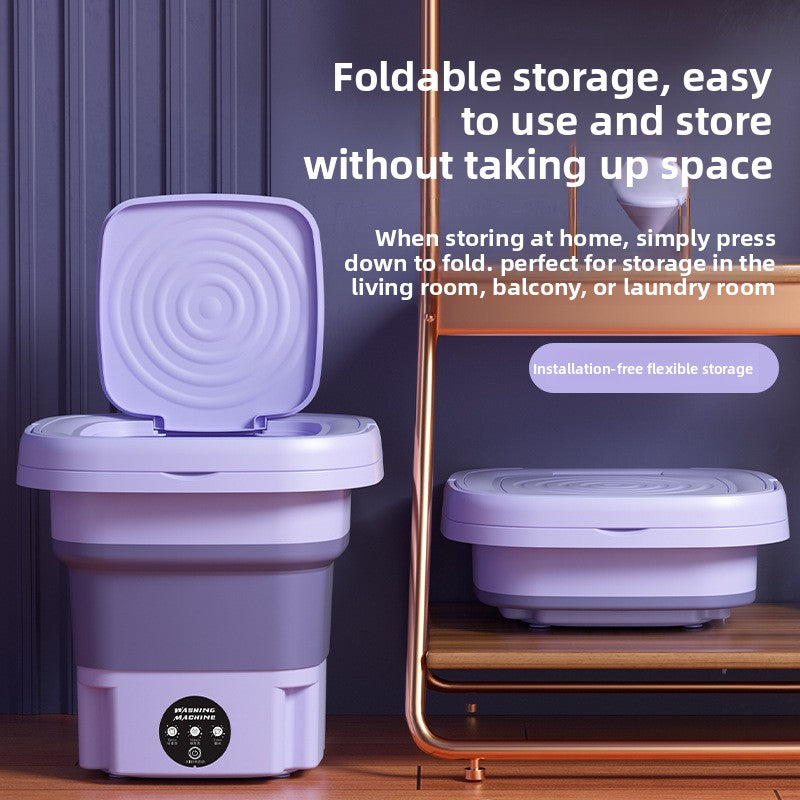Portable Folding Mini Washing Machine