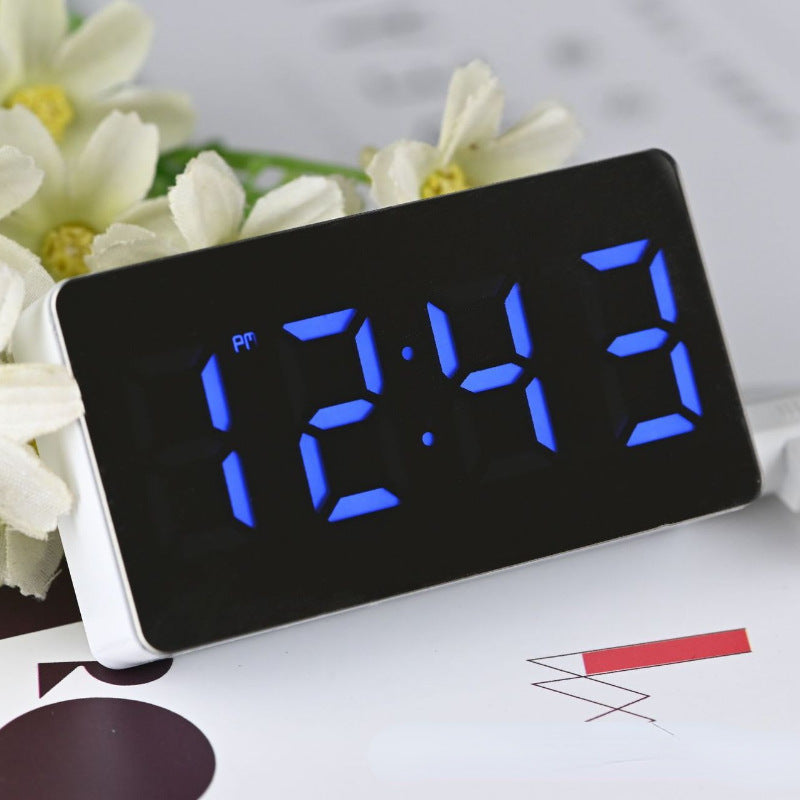 Mini LED Digital Alarm Clock with Temperature Display