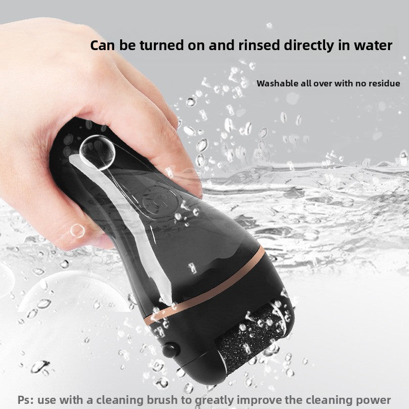Rechargeable Electric Foot Grinder with 3 Grinding Heads
