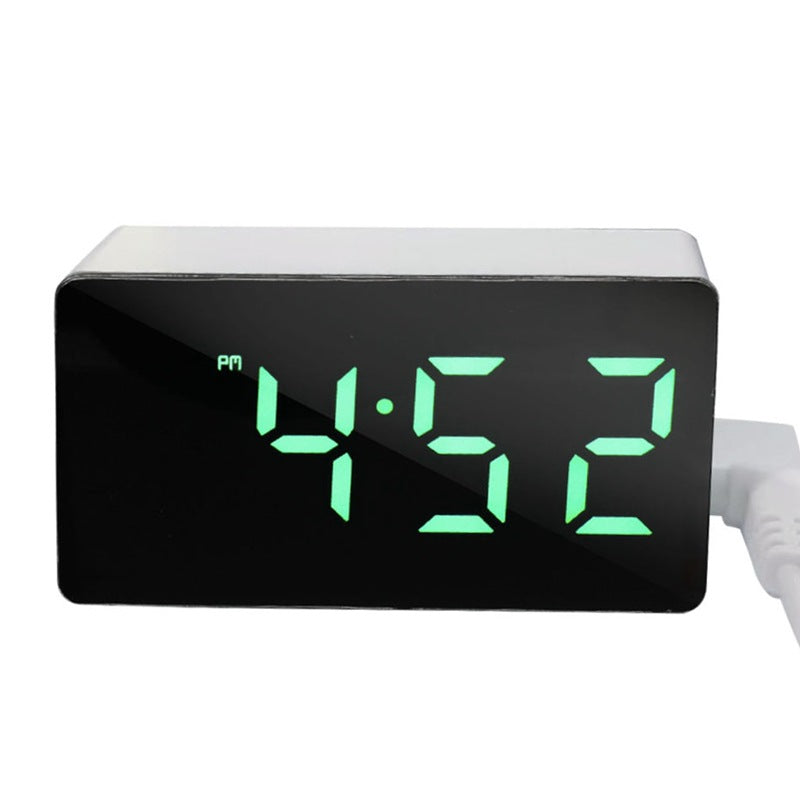 Mini LED Digital Alarm Clock with Temperature Display