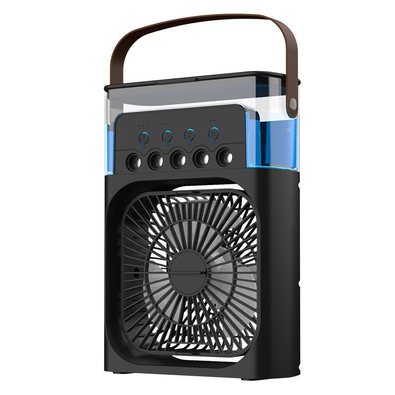 Portable USB spray humidifying fan